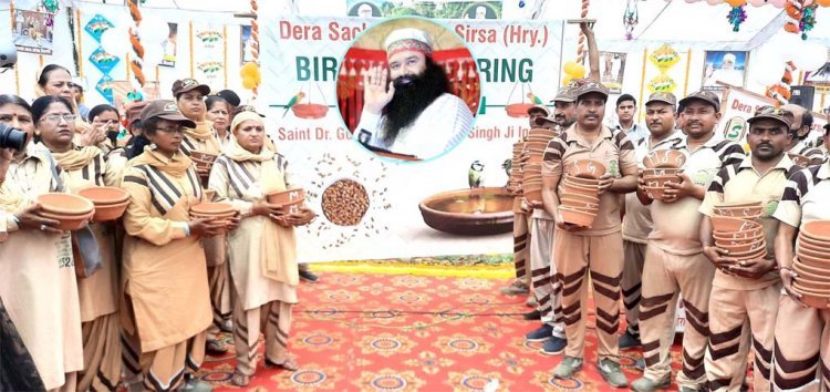 Celebrations by the followers to mark the Foundation-day of Dera Saccha Sauda in New Delhi