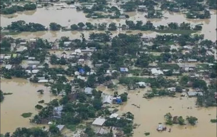 असम में बाढ़ से मरने वालों की संख्या बढ़कर 159  हुई
