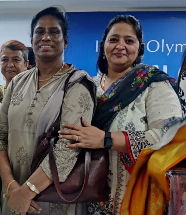 Aaesha Munawar of Lucknow gets a place in the Indian Olympic Association.    