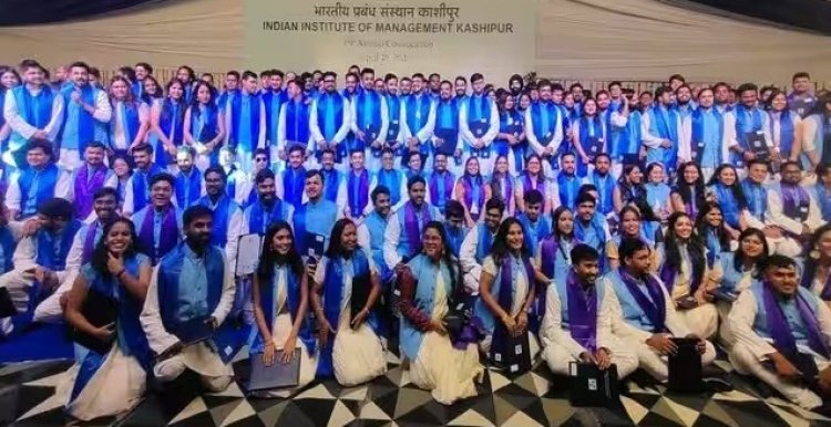 IIM Kashipur Confers 344 MBA Graduates at the 10th Convocation