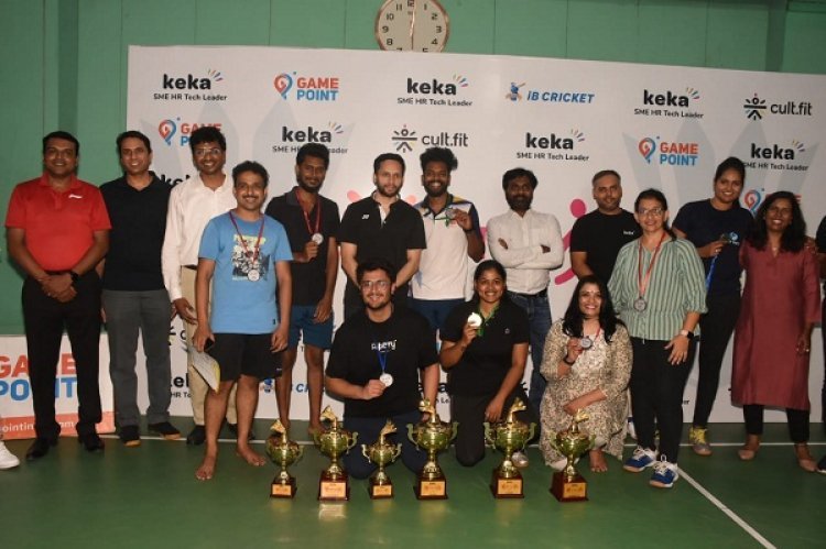 Arjuna Awardee and badminton player Parupalli Kashyap graced the tournament as the chief guest