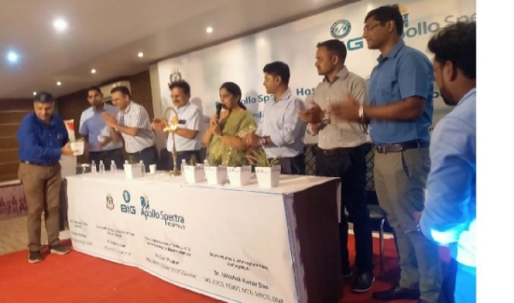 अपोलो स्पेक्ट्रा हॉस्पिटल और  इंडियन मेडिकल एसोसिएशन के संयुक्त तत्वाधान में आयोजित की गई औरंगाबाद में प्रेस कॉफ्रेंस