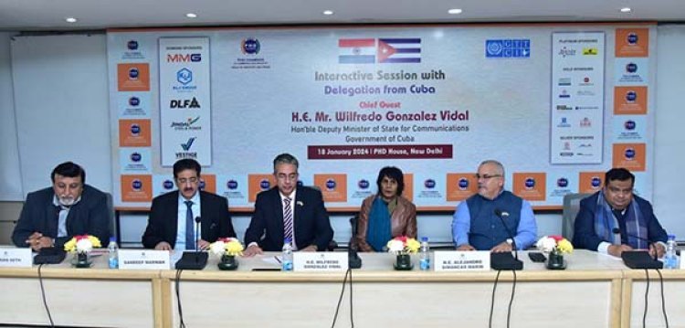 Global Tech Harmony: Deputy Minister of State from Cuba Elevates Collaboration with India