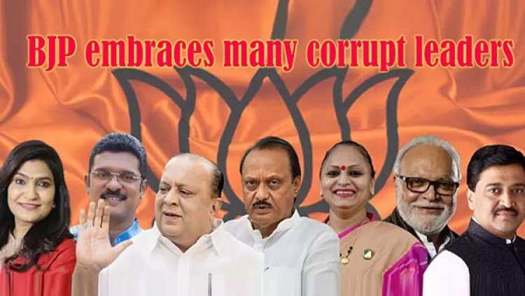 Why did 23 big leaders involved in corruption join BJP?