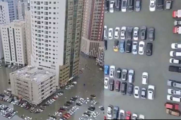 Dubai में Flood: पानी पानी हुआ दुबई, मचा हाहाकार?