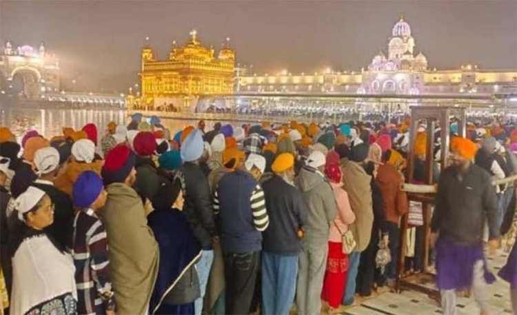 स्वर्ण मंदिर के बाहर सुखबीर सिंह बादल पर हमला, ASI की सतर्कता से बची जान