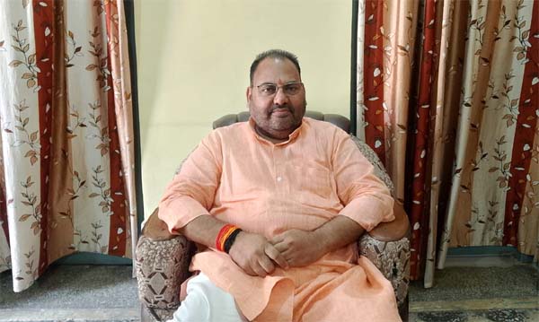 LJP (Ram Vilas) state general secretary and social worker, Pramod Kumar Singh