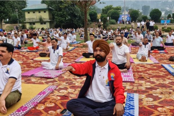 International Yoga Day Celebrated with Enthusiasm at Gatha Lake View Resort, Bhaderwah
